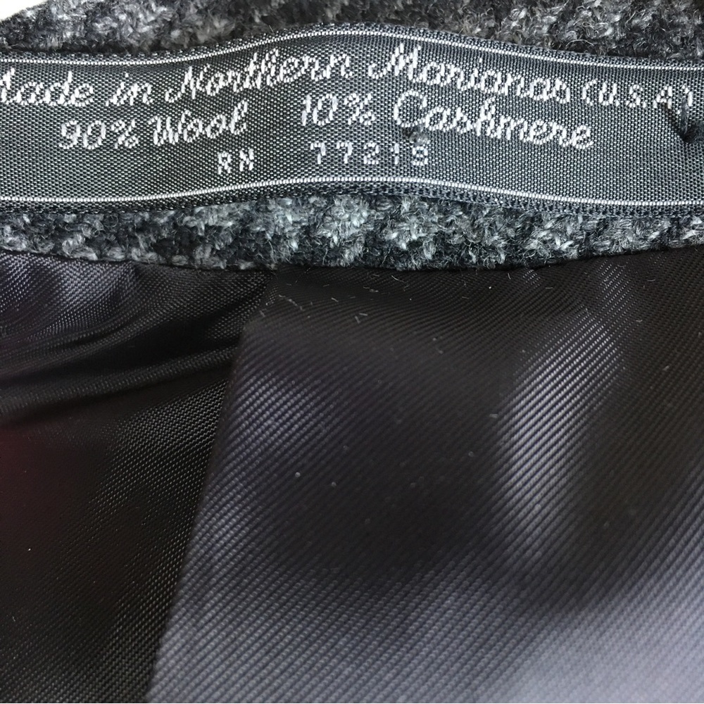 Cricketeer Men's Gray Wool Cashmere Blend Notch Lapel 2-Button Blazer 42R - Picture 4 of 15